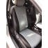 Чехлы на сиденья на Hyundai Solaris 2 с 2017 цвет Черный-серый перф.