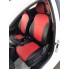 Чехлы на сиденья для Kia Rio цвет Черный-красный перф-красный
